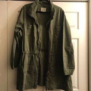 Olive Anorak Jacket